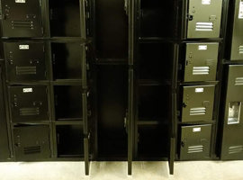 Paris Union School District 96, Paris, IL - Electrostatic Painting of Lockers