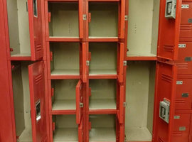 Paris Union School District 96, Paris, IL - Electrostatic Painting of Lockers