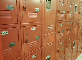 Paris Union School District 96, Paris, IL - Electrostatic Painting of Lockers