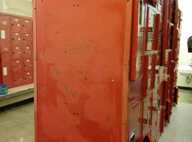 Paris Union School District 96, Paris, IL - Electrostatic Painting of Lockers