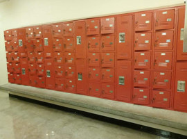 Paris Union School District 96, Paris, IL - Electrostatic Painting of Lockers