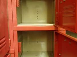 Paris Union School District 96, Paris, IL - Electrostatic Painting of Lockers