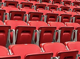 NRG Park, Harris County Sports & Convention Corporation, Houston, TX - Seating Reupholstering and Electrostatic Painting