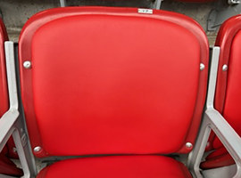 NRG Park, Harris County Sports & Convention Corporation, Houston, TX - Seating Reupholstering and Electrostatic Painting