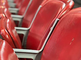 NRG Park, Harris County Sports & Convention Corporation, Houston, TX - Seating Reupholstering and Electrostatic Painting