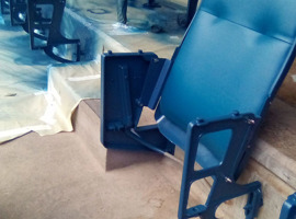 NRG Park, Harris County Sports & Convention Corporation, Houston, TX - Seating Reupholstering and Electrostatic Painting