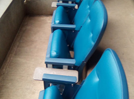 NRG Park, Harris County Sports & Convention Corporation, Houston, TX - Seating Reupholstering and Electrostatic Painting