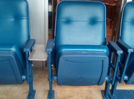 NRG Park, Harris County Sports & Convention Corporation, Houston, TX - Seating Reupholstering and Electrostatic Painting