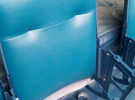 NRG Park, Harris County Sports & Convention Corporation, Houston, TX - Seating Reupholstering and Electrostatic Painting