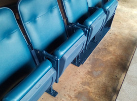 NRG Park, Harris County Sports & Convention Corporation, Houston, TX - Seating Reupholstering and Electrostatic Painting