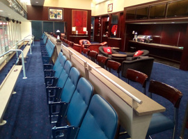 NRG Park, Harris County Sports & Convention Corporation, Houston, TX - Seating Reupholstering and Electrostatic Painting
