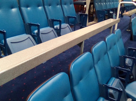 NRG Park, Harris County Sports & Convention Corporation, Houston, TX - Seating Reupholstering and Electrostatic Painting