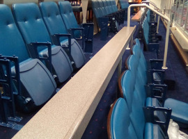 NRG Park, Harris County Sports & Convention Corporation, Houston, TX - Seating Reupholstering and Electrostatic Painting