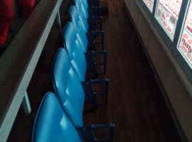 NRG Park, Harris County Sports & Convention Corporation, Houston, TX - Seating Reupholstering and Electrostatic Painting