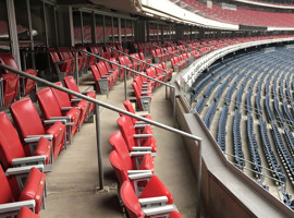 NRG Park, Harris County Sports & Convention Corporation, Houston, TX - Seating Reupholstering and Electrostatic Painting