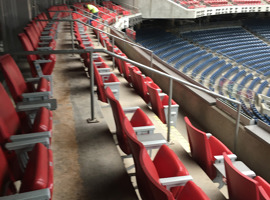 NRG Park, Harris County Sports & Convention Corporation, Houston, TX - Seating Reupholstering and Electrostatic Painting