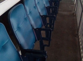 NRG Park, Harris County Sports & Convention Corporation, Houston, TX - Seating Reupholstering and Electrostatic Painting