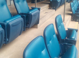 NRG Park, Harris County Sports & Convention Corporation, Houston, TX - Seating Reupholstering and Electrostatic Painting