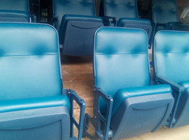 NRG Park, Harris County Sports & Convention Corporation, Houston, TX - Seating Reupholstering and Electrostatic Painting