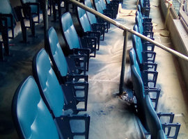 NRG Park, Harris County Sports & Convention Corporation, Houston, TX - Seating Reupholstering and Electrostatic Painting