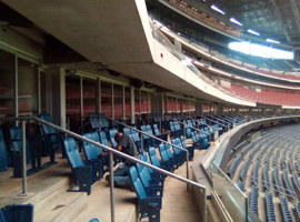 NRG Park, Harris County Sports & Convention Corporation, Houston, TX - Seating Reupholstering and Electrostatic Painting