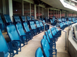 NRG Park, Harris County Sports & Convention Corporation, Houston, TX - Seating Reupholstering and Electrostatic Painting