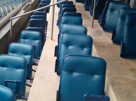 NRG Park, Harris County Sports & Convention Corporation, Houston, TX - Seating Reupholstering and Electrostatic Painting