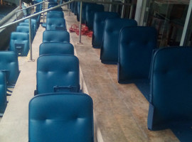 NRG Park, Harris County Sports & Convention Corporation, Houston, TX - Seating Reupholstering and Electrostatic Painting