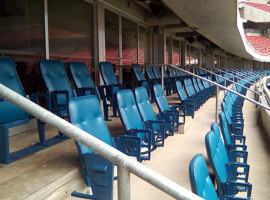 NRG Park, Harris County Sports & Convention Corporation, Houston, TX - Seating Reupholstering and Electrostatic Painting