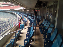 NRG Park, Harris County Sports & Convention Corporation, Houston, TX - Seating Reupholstering and Electrostatic Painting