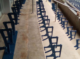 NRG Park, Harris County Sports & Convention Corporation, Houston, TX - Seating Reupholstering and Electrostatic Painting