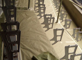 NRG Park, Harris County Sports & Convention Corporation, Houston, TX - Seating Reupholstering and Electrostatic Painting