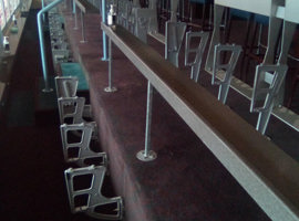 NRG Park, Harris County Sports & Convention Corporation, Houston, TX - Seating Reupholstering and Electrostatic Painting