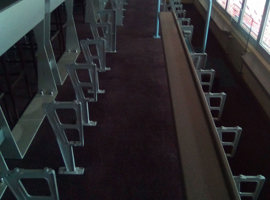 NRG Park, Harris County Sports & Convention Corporation, Houston, TX - Seating Reupholstering and Electrostatic Painting