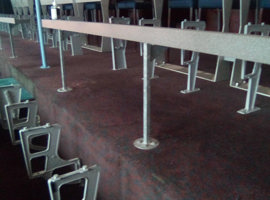 NRG Park, Harris County Sports & Convention Corporation, Houston, TX - Seating Reupholstering and Electrostatic Painting