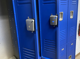 Open Door Christian Schools, Elyria, OH - Electrostatic Painting of Lockers