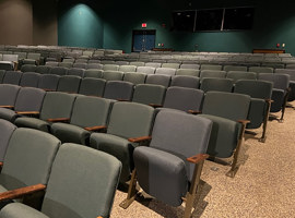 Anne Arundel Community College, Arnold, MD - Pascal Theater Reupholstering of Auditorium Seats