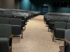 Anne Arundel Community College, Arnold, MD - Pascal Theater Reupholstering of Auditorium Seats