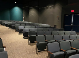 Anne Arundel Community College, Arnold, MD - Pascal Theater Reupholstering of Auditorium Seats