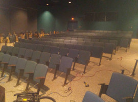 Anne Arundel Community College, Arnold, MD - Pascal Theater Reupholstering of Auditorium Seats