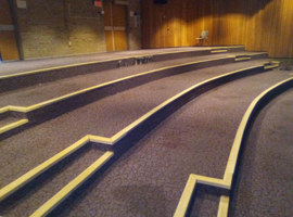 Anne Arundel Community College, Arnold, MD - Pascal Theater Reupholstering of Auditorium Seats