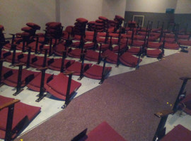 Anne Arundel Community College, Arnold, MD - Pascal Theater Reupholstering of Auditorium Seats