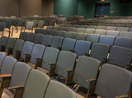 Anne Arundel Community College, Arnold, MD - Pascal Theater Reupholstering of Auditorium Seats