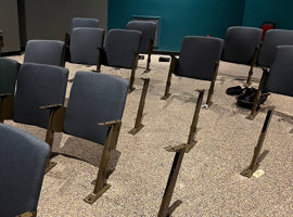 Anne Arundel Community College, Arnold, MD - Pascal Theater Reupholstering of Auditorium Seats