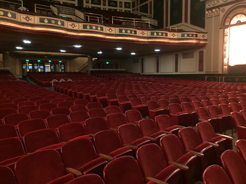 Robins Theatre, Warren, OH - Auditorium Seating Refurbishing