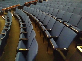 Rockefeller University, New York City Auditorium Seating Reupholstery