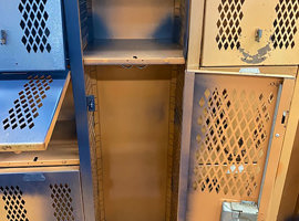 Sandusky High School, Sandusky, Ohio - Electrostatic Painting of Lockers