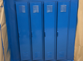 Shaker Heights CSD, High School, Shaker Heights, OH Electrostatic Painting of Lockers