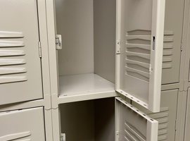 Southwestern Michigan College, Dowagiac, MI Electrostatic Painting of Lockers