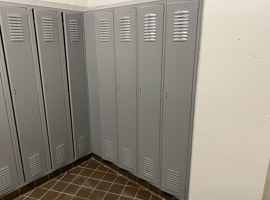 Elgin Area School District U46, Elgin, IL - Electrostatic Painting of Lockers